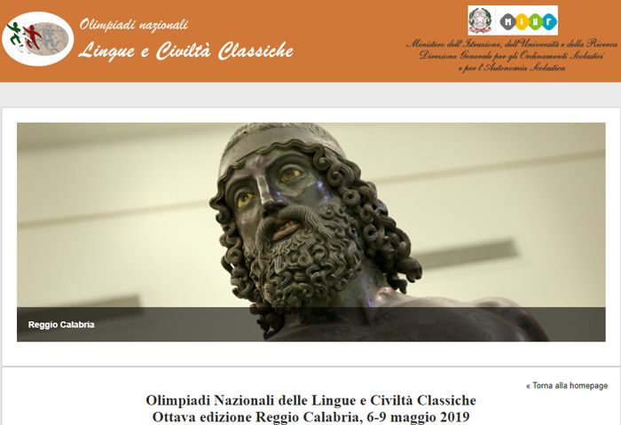 Il Liceo Plauto alle Olimpiadi di Lingue e civiltà classiche  