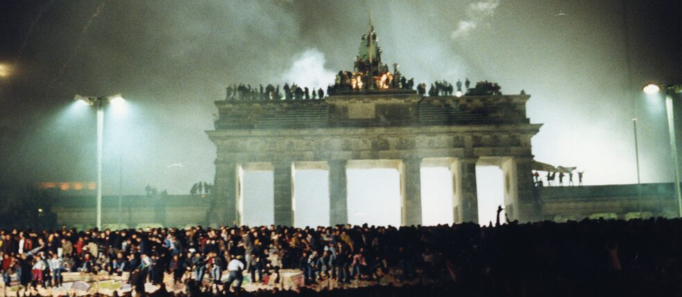 22 dicembre 1989 -Riapertura della porta di Brandeburgo