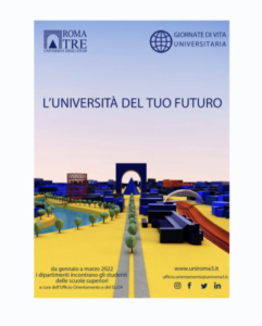 Giornate di Vita Universitaria 2022 – Università degli studi Roma Tre