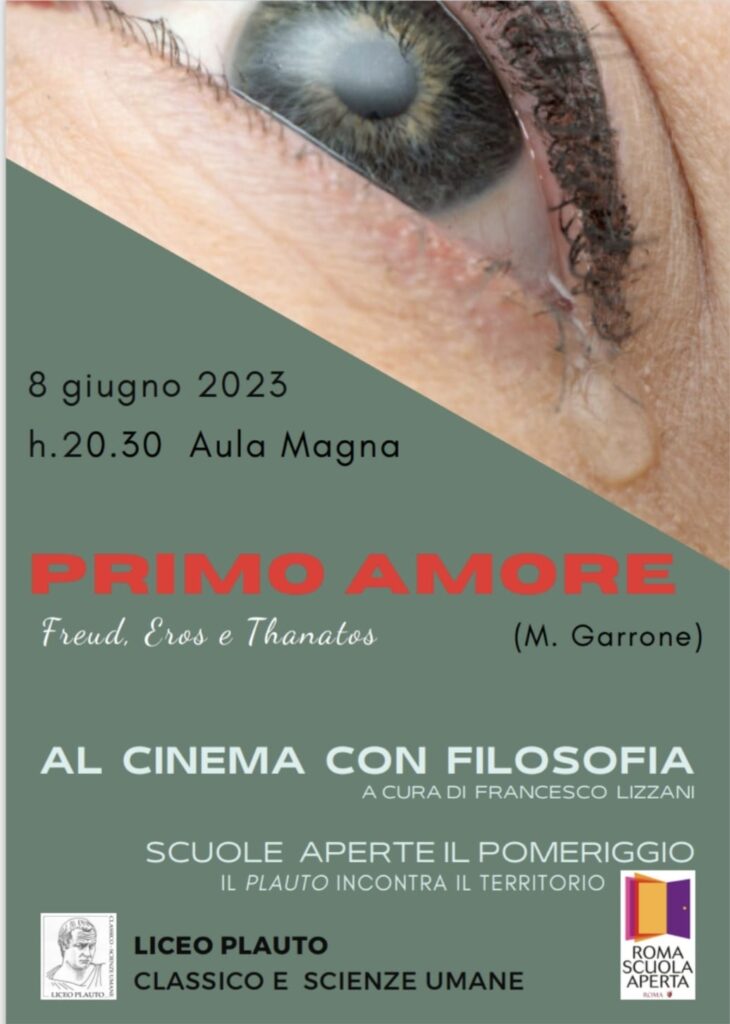 AL CINEMA CON FILOSOFIA-8 GIUGNO- ORE 20.30
